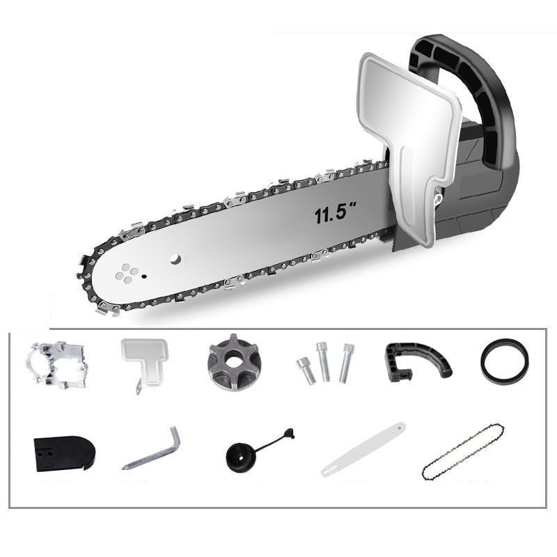 🔥Hot Sale 50% OFF🔥Angle Grinder Converted Electric Chainsaw Kit