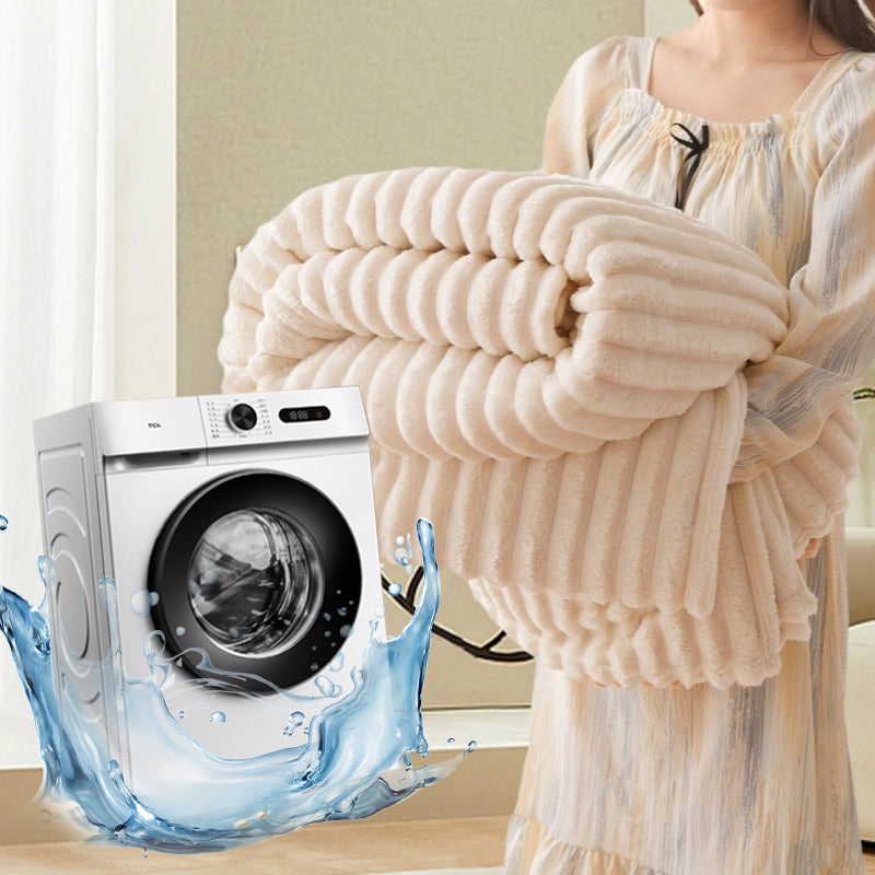🍂Herbstausverkauf – 50 % Rabatt!🛏️Dicke Plüschdecke mit Hasenmotiv und Bezug aus Milchvelours🏆Kuscheln Sie sich in ultimativen Komfort