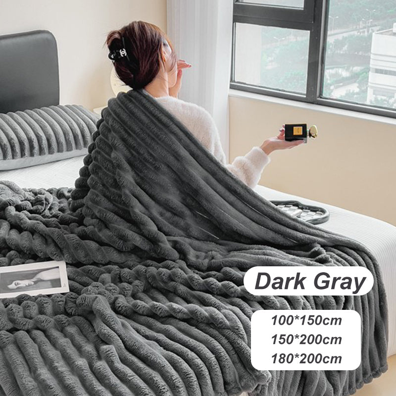 🍂Herbstausverkauf – 50 % Rabatt!🛏️Dicke Plüschdecke mit Hasenmotiv und Bezug aus Milchvelours🏆Kuscheln Sie sich in ultimativen Komfort