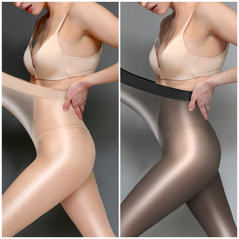 ✨Transparente, glänzende Strumpfhosen für Damen💜 – Sonderangebot 50 % Rabatt🔥