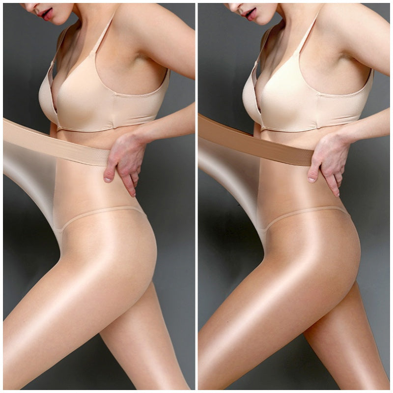 ✨Transparente, glänzende Strumpfhosen für Damen💜 – Sonderangebot 50 % Rabatt🔥