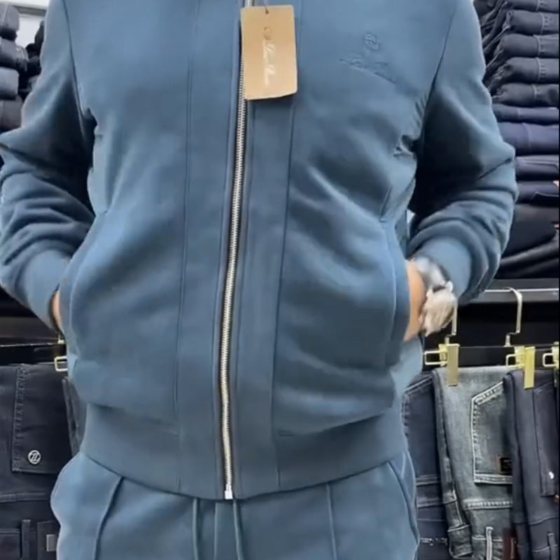 🎉 Heißer Verkauf 50 % Rabatt ✈️ -🍁 Zweiteiliges Set aus Freizeitjacke und Hose für Herren🔥 Kostenlose Lieferung
