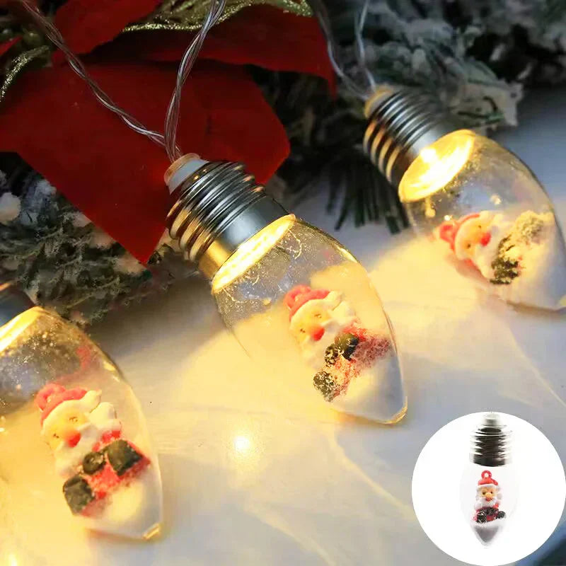 🎁🎄Frühweihnachtsverkauf 50 % Rabatt🎅 Weihnachts-Vintage-Dekor-Lichterketten für Weihnachten🎄