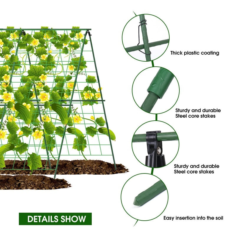 🚀🔥Sonderangebot 57% RABATT🏠A-rams-Spalier für Kletterpflanzen