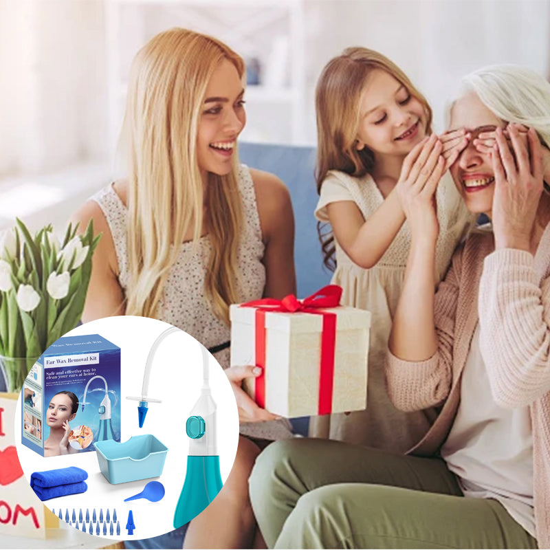 💎 54 % RABATT! 💎 Manuelles Ohrspülsystem – Sanfte Reinigung, 5 Strahlarten & sichere Aufsätze 🧼👂