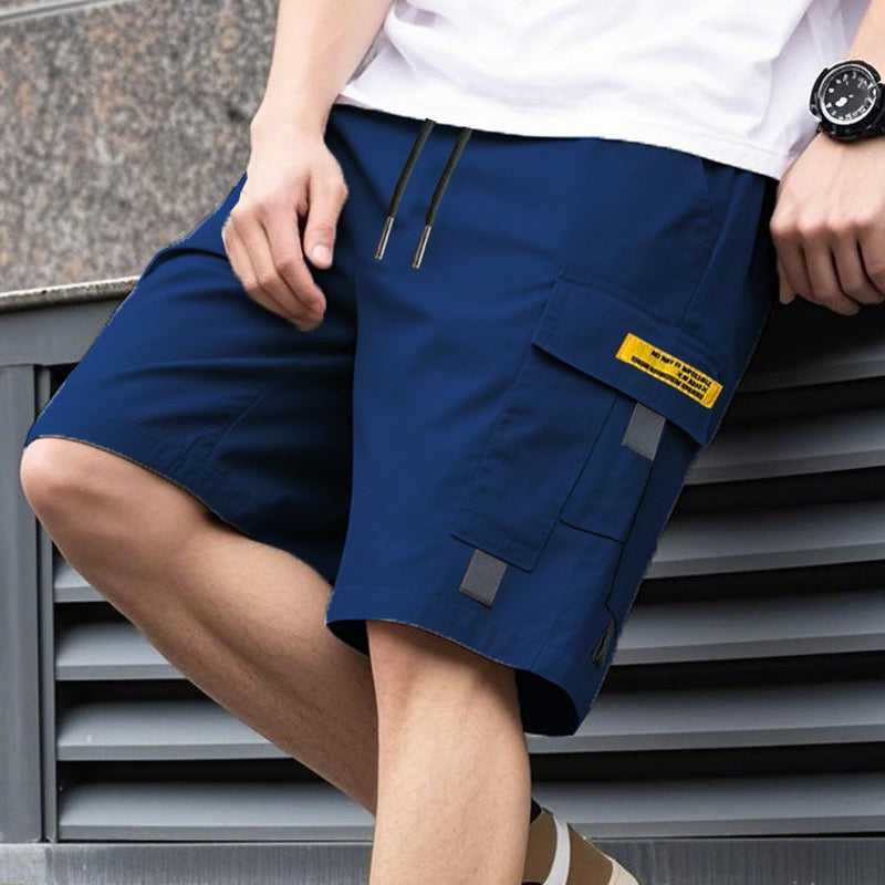 🌞Frühlingserwachen: 52% Rabatt!✨Herren Lässige Cargo-Shorts mit Kordelzug – Praktische Multifunktionstaschen, Verstärkte Nähte & Lockere Passform