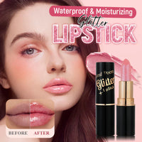 🔥💋Kaufen Sie 1 und erhalten Sie 1 gratis✨Wasserfester & feuchtigkeitsspendender Glitter-Lippenstift
