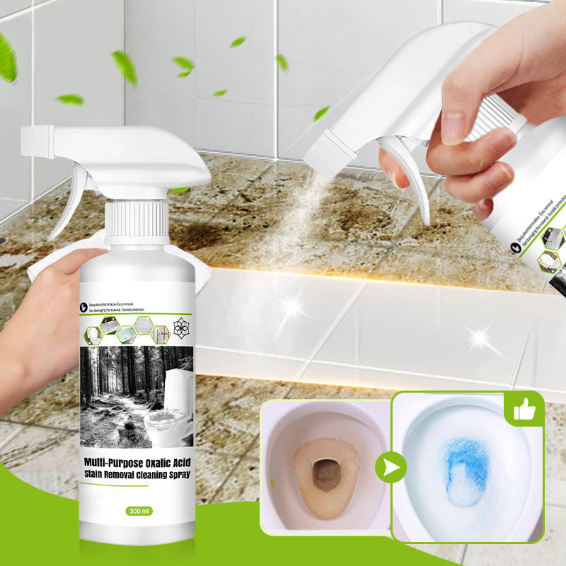 🔥HOT 50% OFF🎁🌸Christmas Sale🌸Multi-Purpose Oxalic Acid Stain Remover Spray- Buy 2 Get 2 Free!