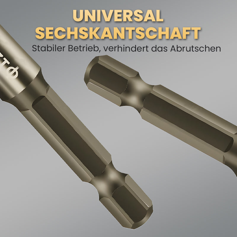 🔥2025 Heißer Verkauf 52% RABATT🔥Hochfester Exzenterbohrer-Satz mit 4 Schneiden