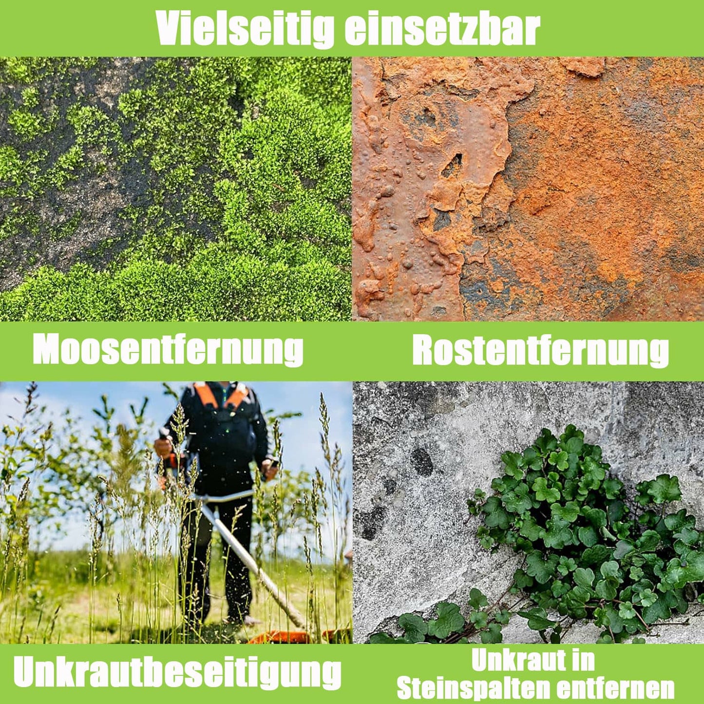 🔥🔥55 % Rabatt👨‍🌾Ersatzkopf für Fadentrimmer💪 – auch bei Kontakt mit Beton/Felsen/harten Blöcken unbeschädigt, lange Lebensdauer garantiert🌿