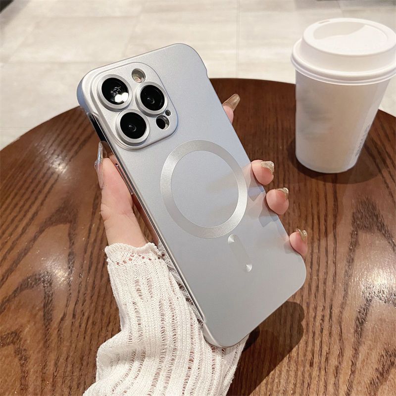 🔥Now enjoy 50% discount🔥Schlanke rahmenlose magnetische Handyhülle für iPhone
