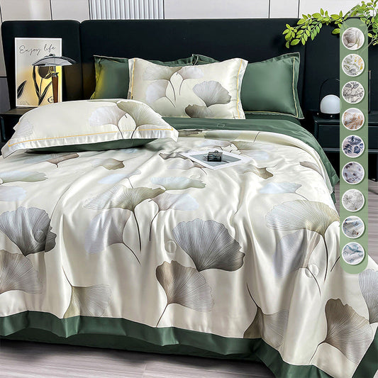 🔥Sommerlimitiertes Angebot 57% Rabatt🌸Kühlendes atmungsaktives Blumenbettlaken (4-teiliges Set)