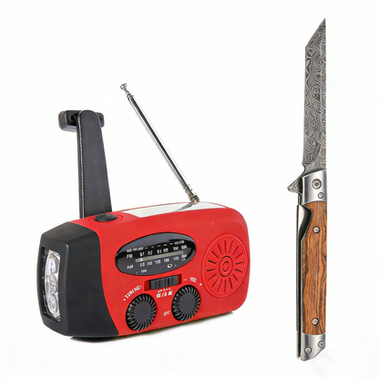 📻⚡【57% Rabatt】Solar-Kurbel Notfallradio – Mit Powerbank, Wetteralarm, USB & 7 Tage Akku. Wasserdicht & robust für Outdoor/Krise. 🌞🔋 Jetzt unschlagbares Angebot sichern!