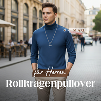 🧶 50% RABATT HEISSER VERKÄUF! ✨ Premium Kaschmirpulli Herren Einfarbig - Weiches Wohlfühlgarn mit Moderner Passform für Business & Freizeit 👔🎯