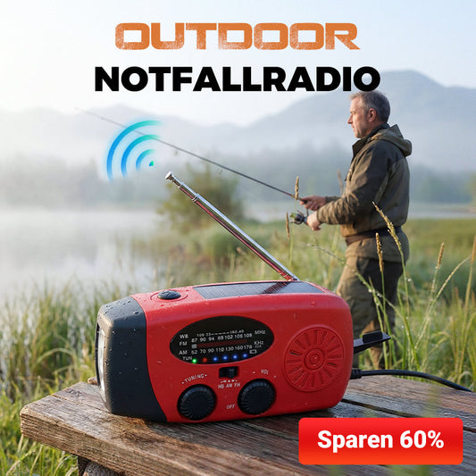 📻⚡【57% Rabatt】Solar-Kurbel Notfallradio – Mit Powerbank, Wetteralarm, USB & 7 Tage Akku. Wasserdicht & robust für Outdoor/Krise. 🌞🔋 Jetzt unschlagbares Angebot sichern!