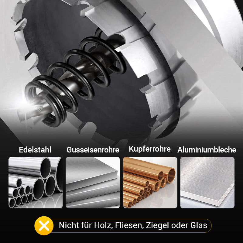 ⚙️ Hartmetall-Lochfräser für Metall