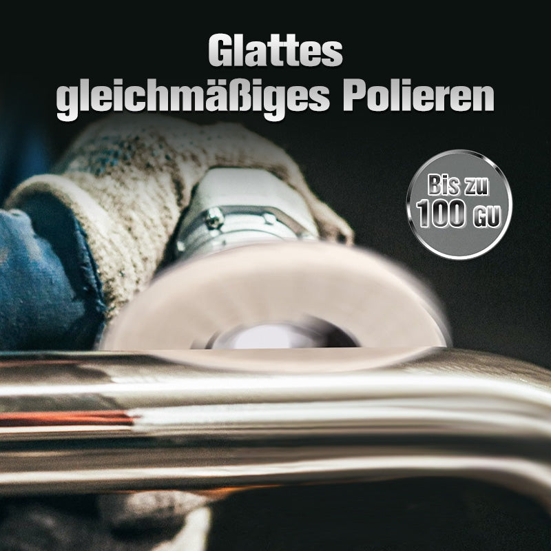 ⚡56 % RABATT !!✨ Wollpolierscheibe für Winkelschleifer – Hochglanz-Spiegelfinish! Langlebig  Vielseitig! 🔧