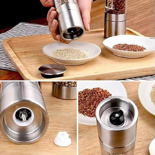 ⏳Begrenzte Zeit 50% Rabatt💥Salz- und Pfeffermühle aus Edelstahl