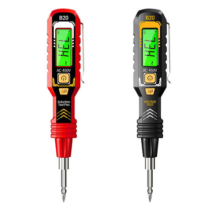 ⚡ 56% RABATT! 🔍 Berührungsloser Spannungsprüfer – AC 12-1000V, LCD-Anzeige mit Beleuchtung & Akustische/Visuelle Warnung 🛡️