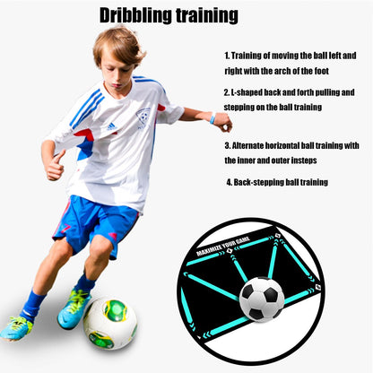 ❤️❤️ Letzter Ausverkaufstag: 50 % Rabatt –⚽ Fußball-Trainingspolster für alle Leistungsstufen, rutschfest und geräuscharm