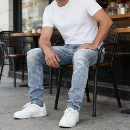 👖 56% RABATT! 🔥 Moderne Slim-Fit-Stretchjeans für Herren – Bequemer Stretch, Moderne Passform & Vielseitiger Alltagslook 💙