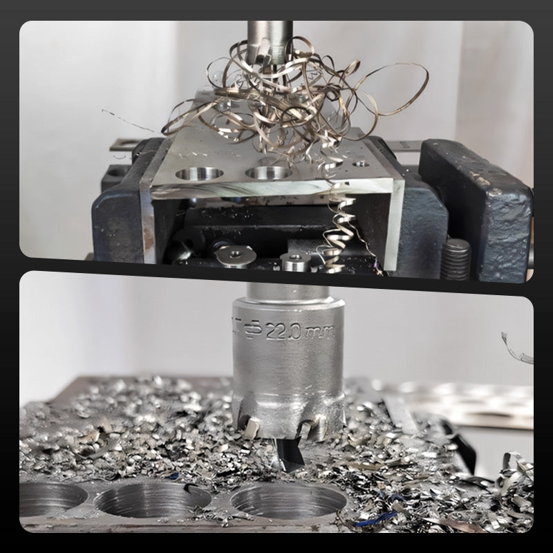 ⚙️ Hartmetall-Lochfräser für Metall