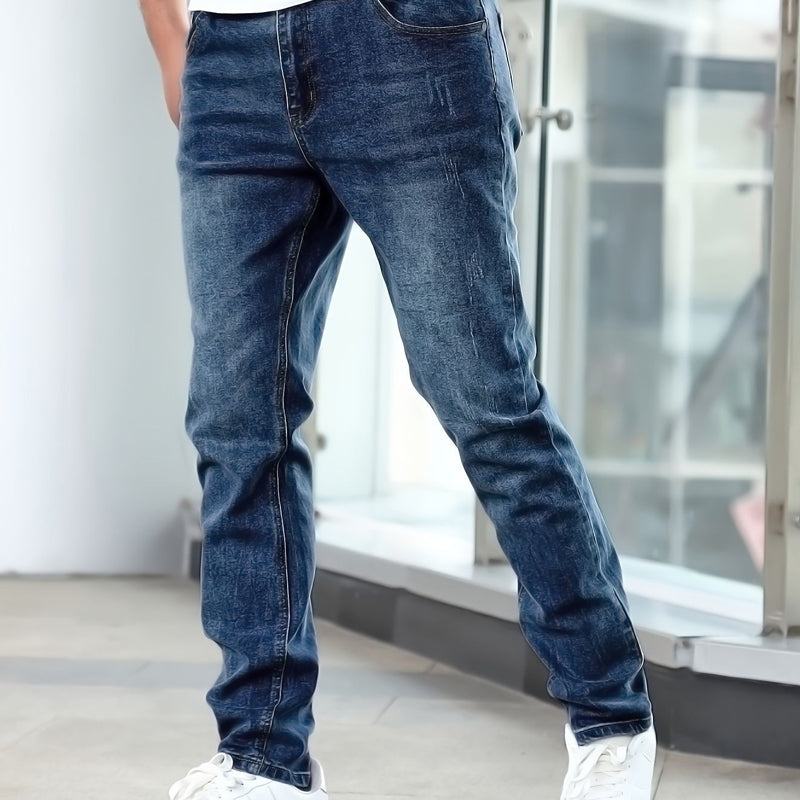 👖 56% RABATT! 🔥 Moderne Slim-Fit-Stretchjeans für Herren – Bequemer Stretch, Moderne Passform & Vielseitiger Alltagslook 💙