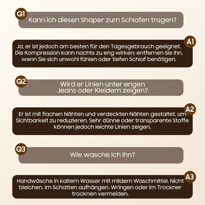 💗LETZTER TAG AKTION - 50% RABATT💗Damen-Bodysuit mit Bauchkontrolle und Po-Lifting