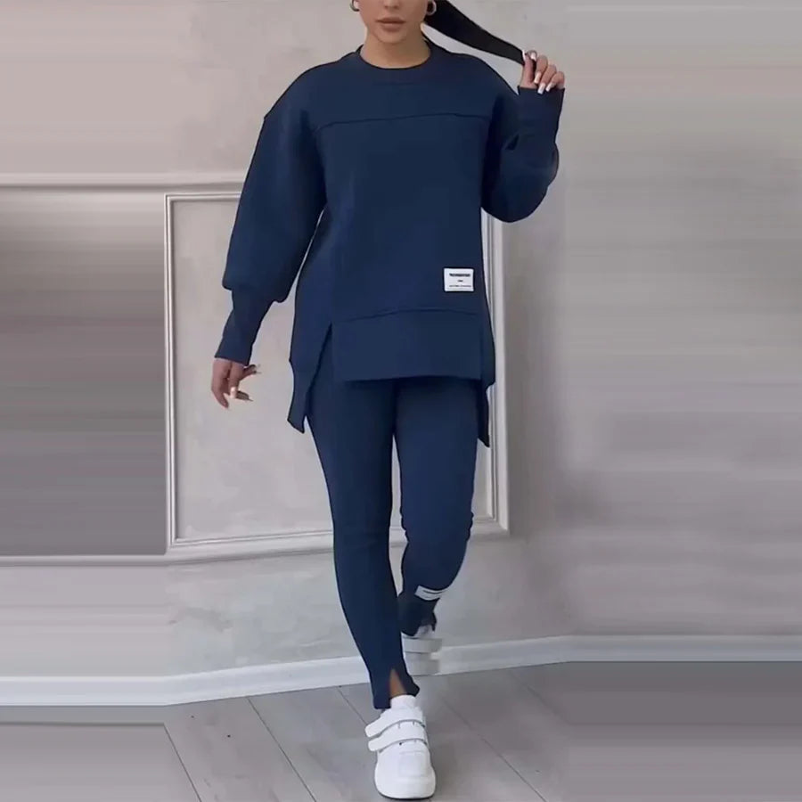 🔥2025 NEUE VERKÄUFE🏆Lässiges Sweatshirt-Leggings-Set für Frauen