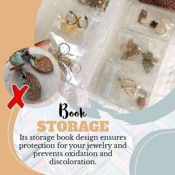✨ Übersichtliches Schmuck-Organisationsbuch-Set