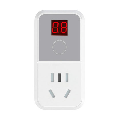 Digitale Steckdose mit Timer und Display