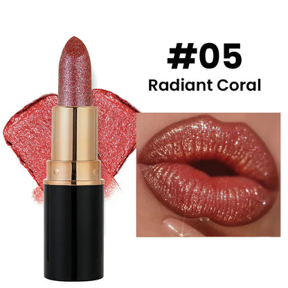 🔥💋Kaufen Sie 1 und erhalten Sie 1 gratis✨Wasserfester & feuchtigkeitsspendender Glitter-Lippenstift