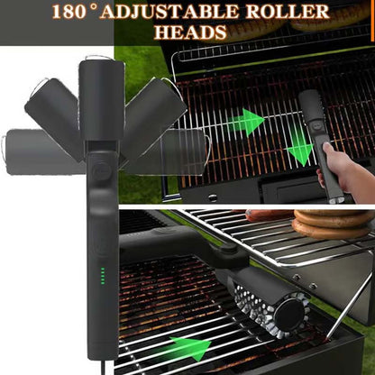 💎 56% RABATT! 💎 Kabelloser Elektrischer Grillbürstenreiniger – Tiefenreinigung, Schnellwechsel-Bürste & 2600mAh Akku 🔋🍖