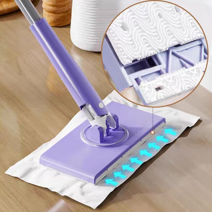 👍 Bis zu 57 % Rabatt!🏆Mini-Mopp mit automatischem Tuchwechsel