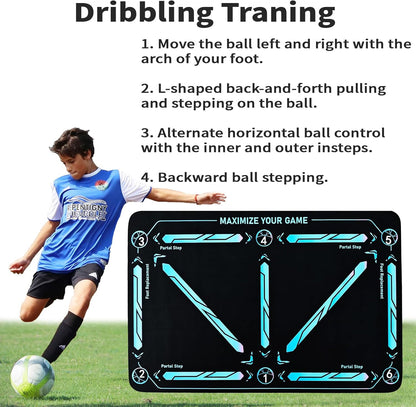 ❤️❤️ Letzter Ausverkaufstag: 50 % Rabatt –⚽ Fußball-Trainingspolster für alle Leistungsstufen, rutschfest und geräuscharm