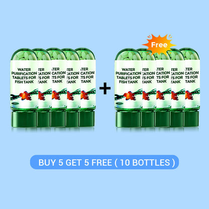 ✨️LAST DAY SALE 60% RABATT✨️Powerful aquarium water purification tablets🌿