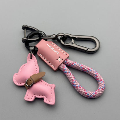 ⏳Begrenzte Zeit 50% Rabatt💥🐕Leder-Welpenanhänger kombiniert mit einem geflochtenen Armband🎁✈️2 oder mehr: kostenloser Versand
