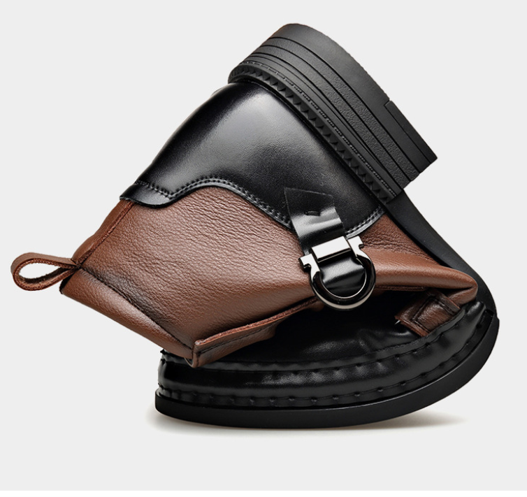 👞🔥JETZT 60 % RABATT! ⏰ Herren-Ankle-Boots aus echtem Leder – Strapazierfähig, stylisch und ganztägiger Tragekomfort für Freizeit und Beruf 🔧