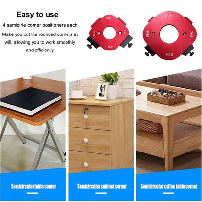 😎4 in 1 Bogenwinkel-Positionierungsschablone