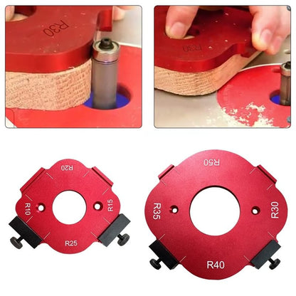 😎4 in 1 Bogenwinkel-Positionierungsschablone