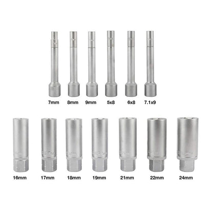 ⚒️Aufhängung Stoßdämpfer Federbein Mutter Removal Tool Socket 18 PCS Kit🔧