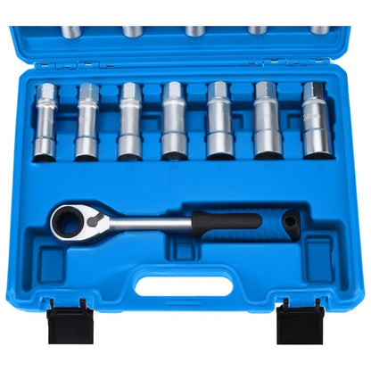 ⚒️Aufhängung Stoßdämpfer Federbein Mutter Removal Tool Socket 18 PCS Kit🔧
