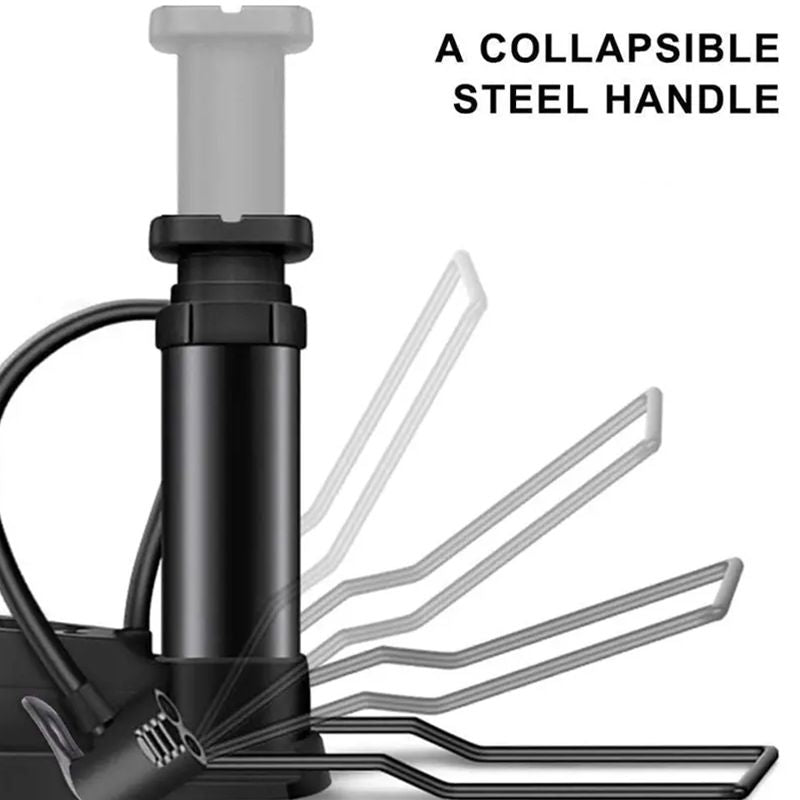 Luftpumpe für Fahrrad mit Manometer