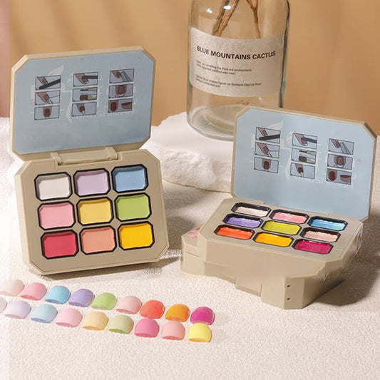 Cremiges, buntes Nagellack-Set