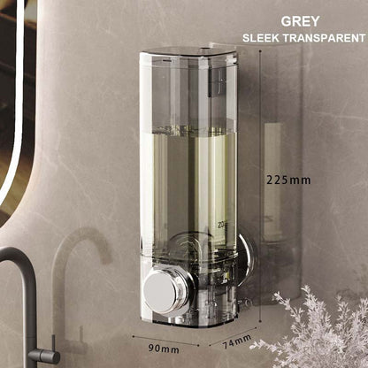 Universeller Shampoo-Spender mit Saugnapf für die Wandmontage