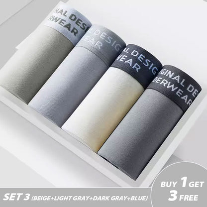 🔥 Zeitlich Begrenztes Angebot (Buy 1 Get 3 Free)  Herren 3D Atmungsaktive Boxershorts