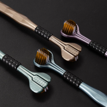 🦷Eine neue Dimension der Mundpflege ✨Tri-Head Multi-Angle Reinigungszahnbürste🪥