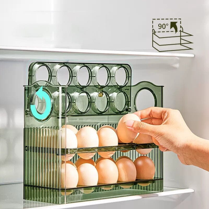 💥Begrenzte Zeit 50% Rabatt🔥Automatische Flip-Ei-Aufbewahrungsbox