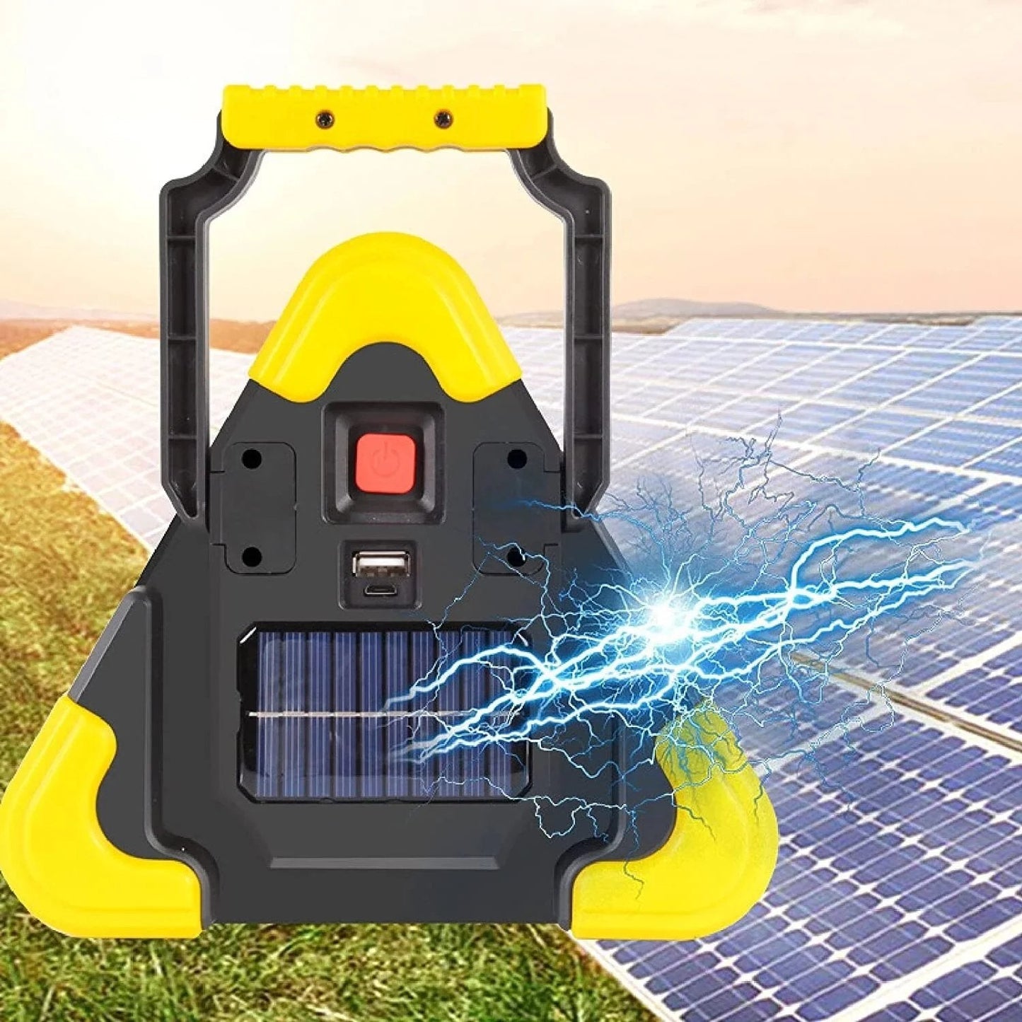🚨 50% RABATT! 💡 3D Notfallwarnleuchte – COB-LED, Powerbank-Funktion & Vielseitig für Auto/Camping/Notfall 🔋