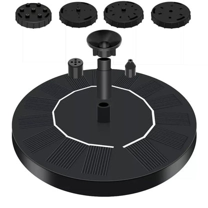 💧JETZT 60 % RABATT! ☀️ Solarbetriebene Springbrunnen-Vogeltränke-Pumpe – 1,4-W-Solarpanel, 4 Düsen & Tauchpumpe für Teich, Garten & Pool 🐦